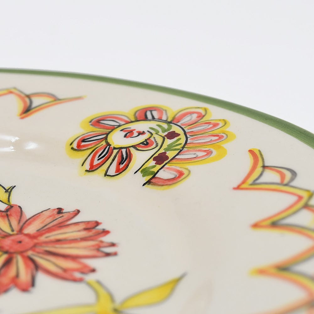 Viana I Hand-painted Ceramic Plate