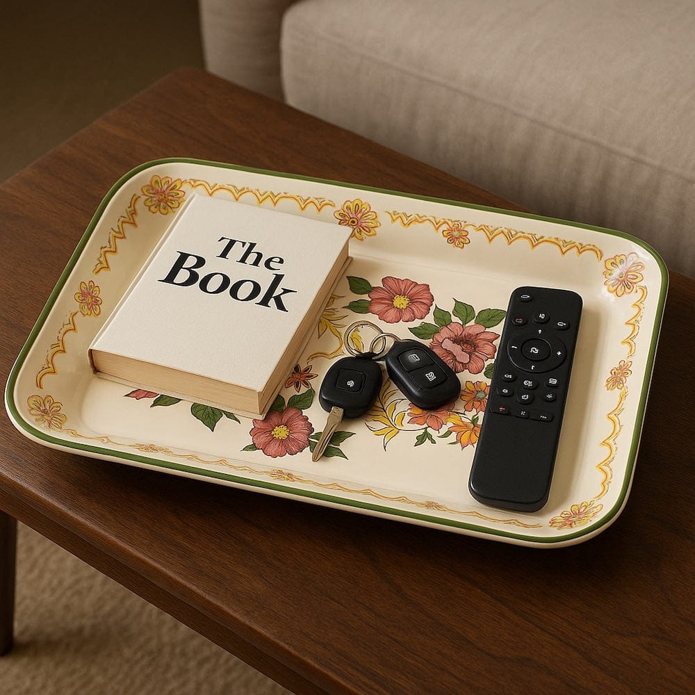 Viana I Hand-painted Ceramic Serving Dish