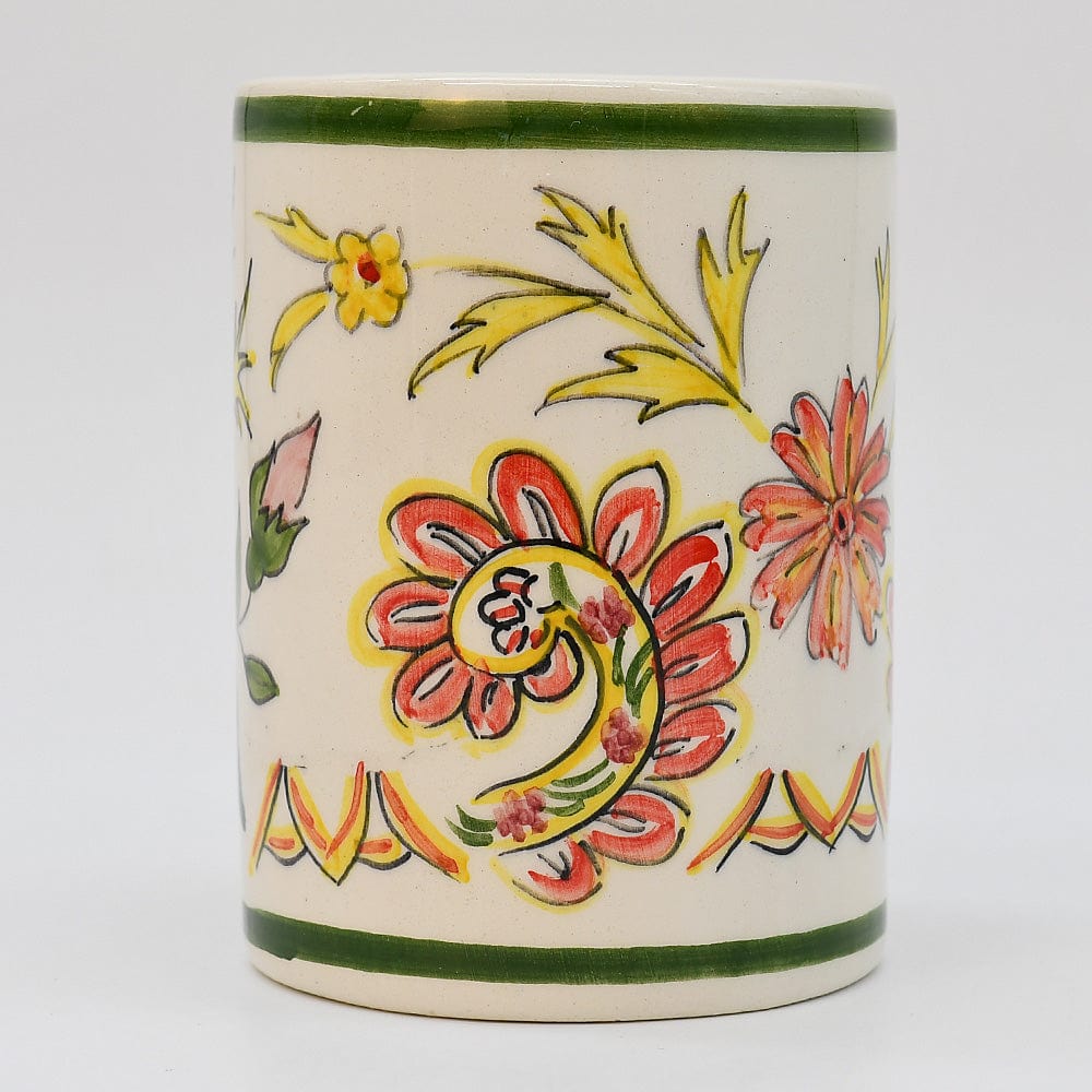 Viana I Hand-painted Ceramic Tumbler