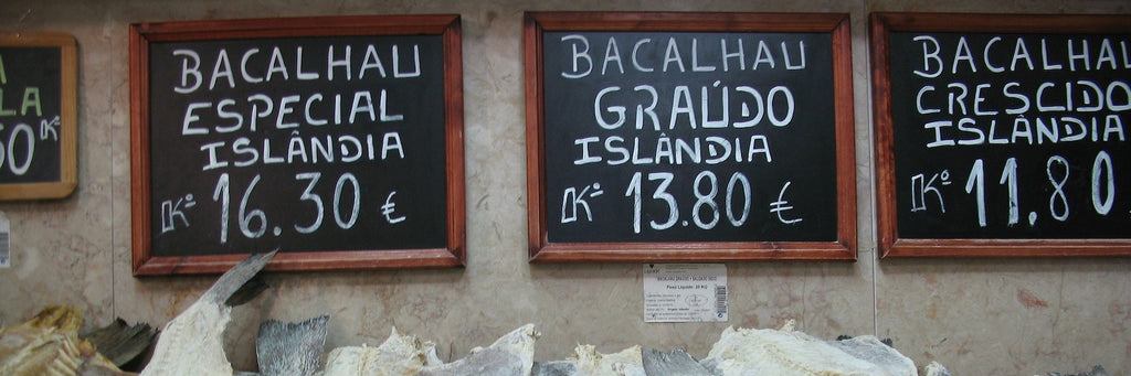 Bacalhau ! Codfish, a Portuguese specialty