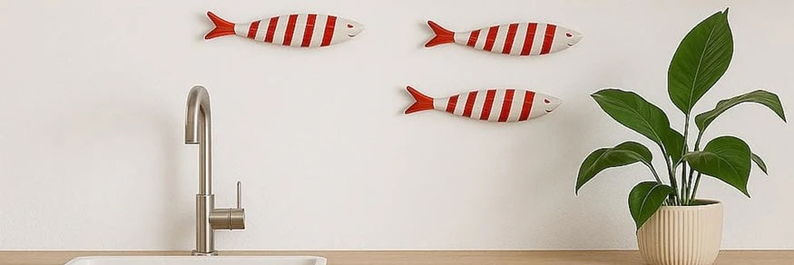 Ceramic sardines