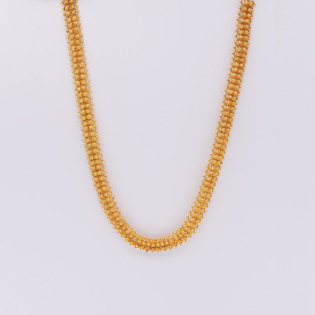 Á Portuguesa I Gold plated Silver Necklace 1.0 oz