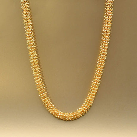 Á Portuguesa I Gold plated Silver Necklace 1.0 oz