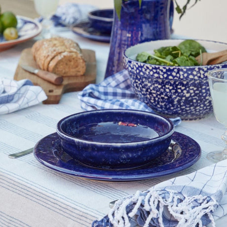 Abbey I Stoneware Deep Plate - 7.9"