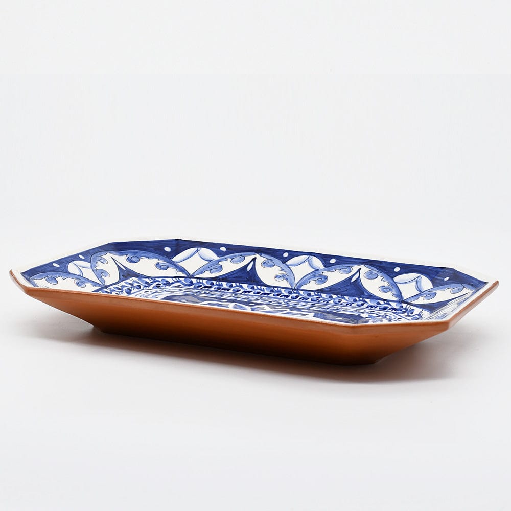 Alentejo I Glazed Terracotta Serving Dish - 13.4''