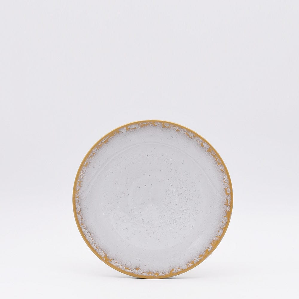 Amazônia I Fine Stoneware White Plate - 8.3'' - Luisa Paixao | USA