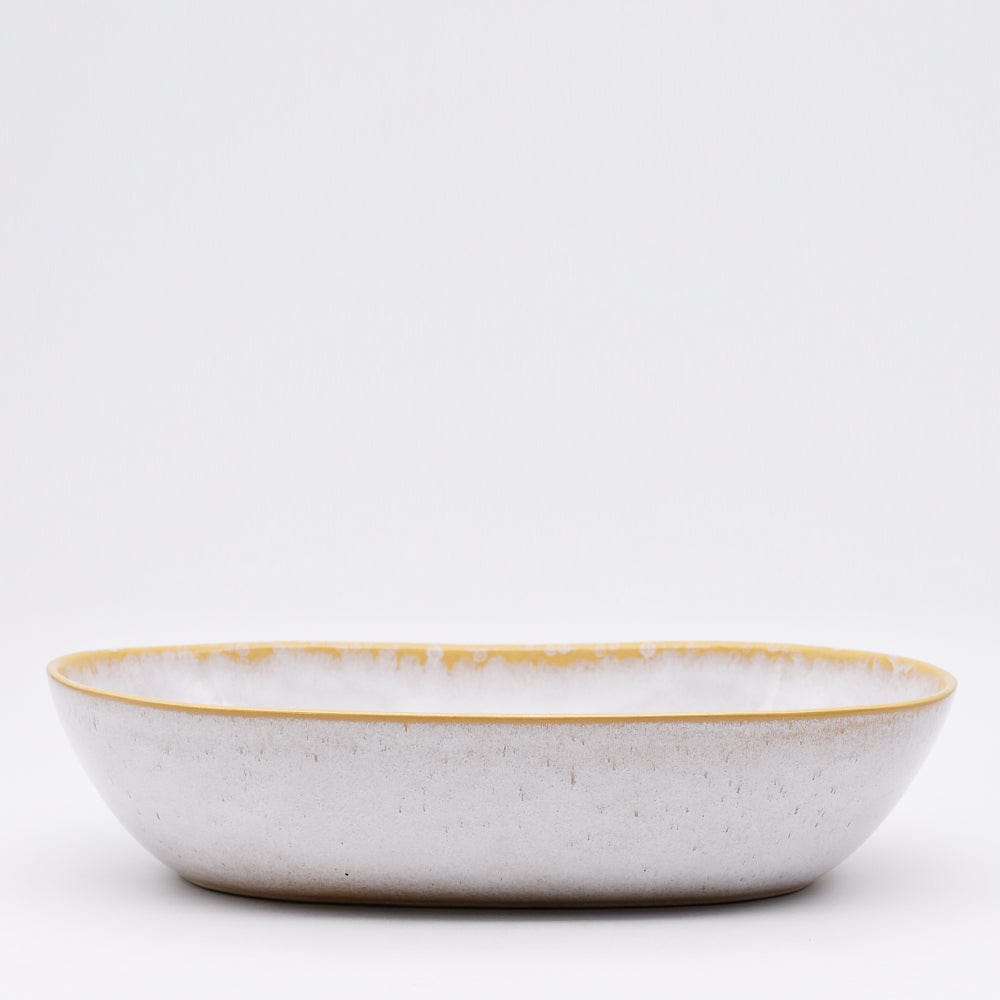 Amazônia I Stoneware Baking Dish 12.6'' - White