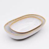 Amazônia I Stoneware Baking Dish  9.8'' - White