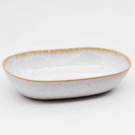 Amazônia I Stoneware Baking Dish  9.8'' - White