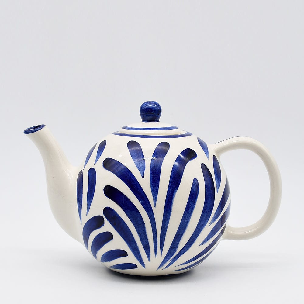 Andorinha I Ceramic Teapot - Blue