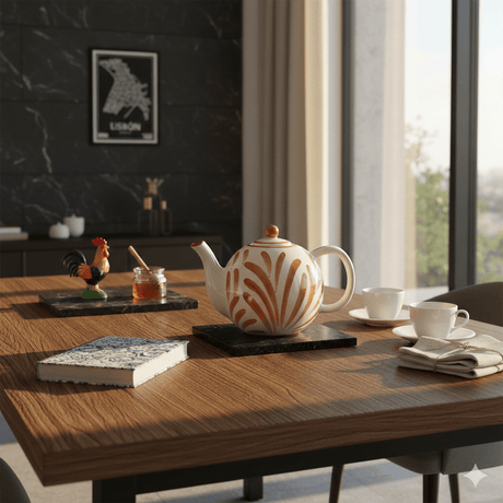 Andorinha I Ceramic Teapot - Terracotta