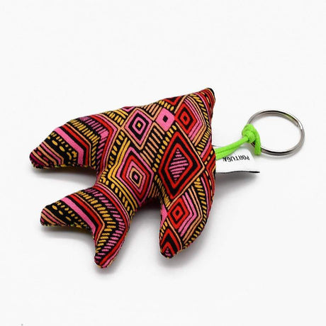 Andorinha I Key Ring - Burgundy