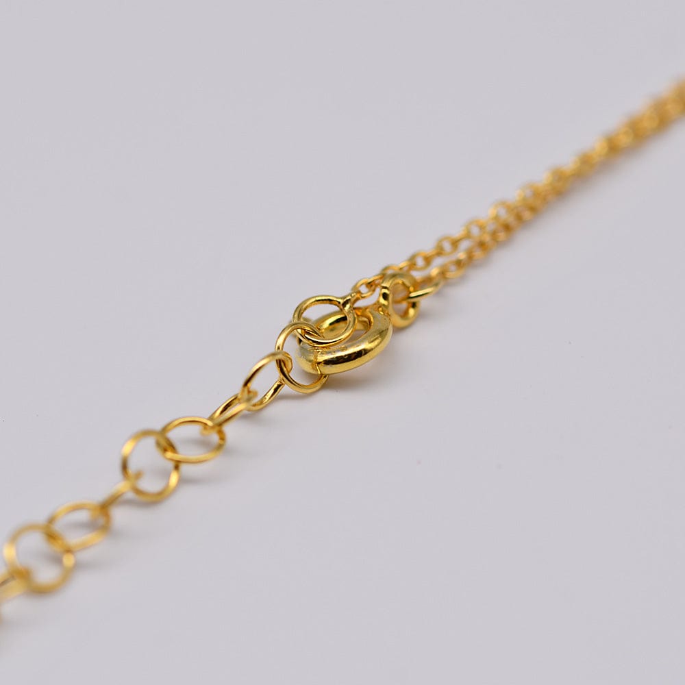 Árvore da Vida I Gold plated Silver Necklace 0.1 oz