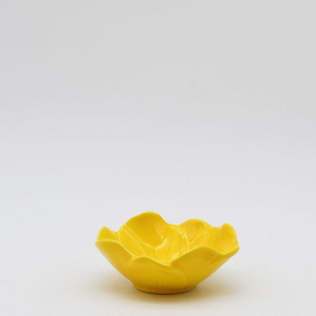 Assiette en céramique portugaise Coupe en céramique - Jaune