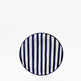 Assiette en porcelaine portugaise I Vaisselle du Portugal en ligne Assiette "Costa Nova Mar" 20cm - Bleue