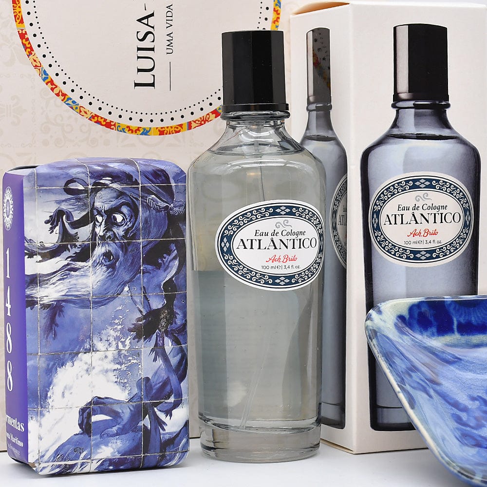 Portugal Eau de Cologne 3本セット Atlantico Portuguese gift set for men – Luisa Paixao Portugal