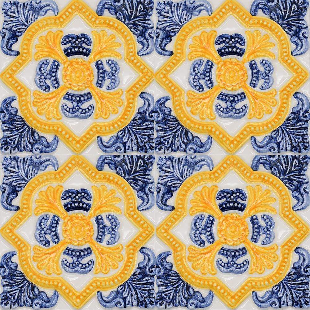 Azulejo 3.9x3.9'' 10x10cm