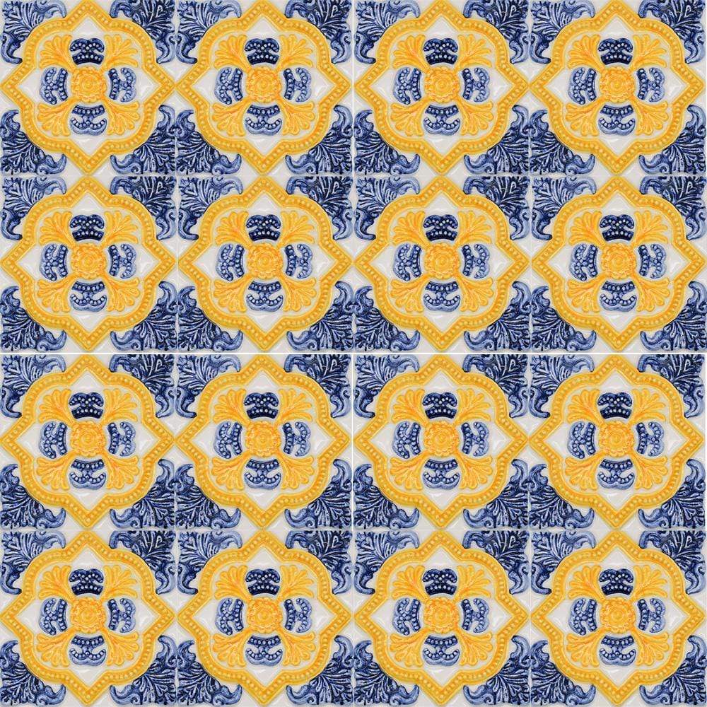 Azulejo 3.9x3.9'' 10x10cm