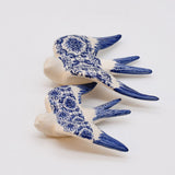 Azulejo I Ceramic Swallow