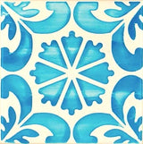 Azulejo Style Coaster 4.3''