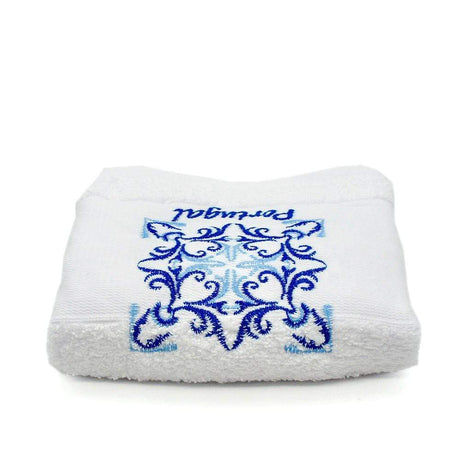 Azulejos | Embroidered Hand Towel