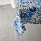 Azulejos I Cotton Tablecloth