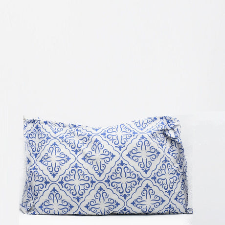 Azulejos I Pillow Cover - Blue & White