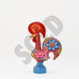 Barcelos Rooster by Prazeres Côta 12''- Red