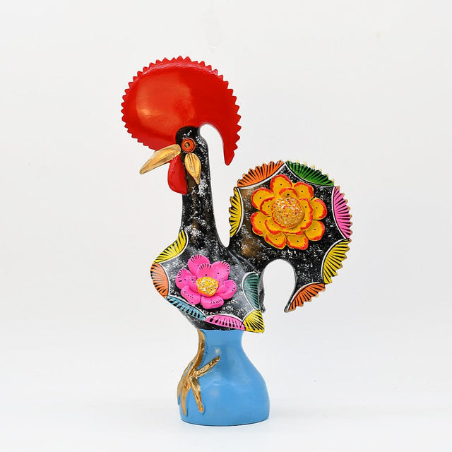 Barcelos Rooster by Prazeres Côta 16''- Black