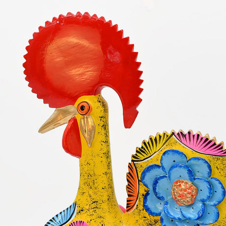Barcelos Rooster by Prazeres Côta 16''- Yellow