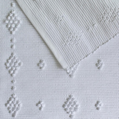 Bathroom Rug 27x20'' - White