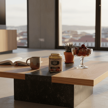 Black Loose Leaf Tea from the Azores I Ginjinha Flavored