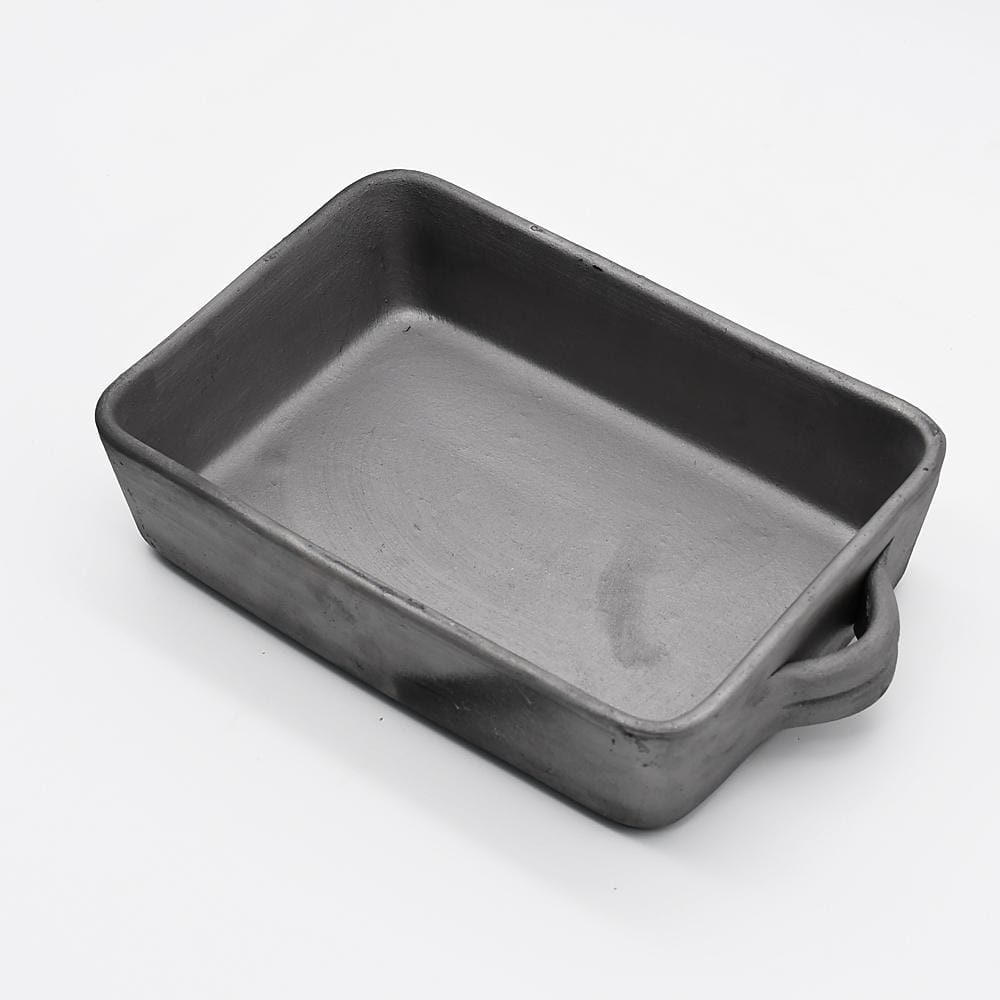 Black Terracotta Baking Dish from Bisalhães