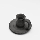 Black Terracotta Candle holder from Bisalhães