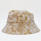 Bob réversible en coton - Beige