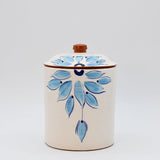 Boite de cuisine en terre cuite - Turquoises
