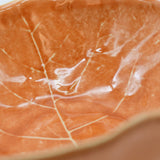 Bol en grès en forme de chou - Orange
