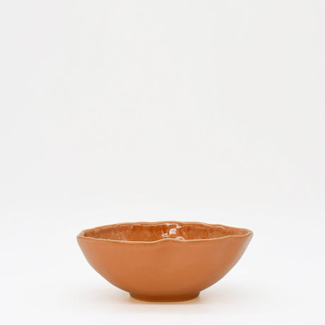 Bol en grès en forme de chou - Orange