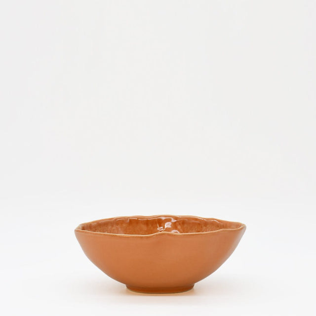 Bol en grès en forme de chou - Orange