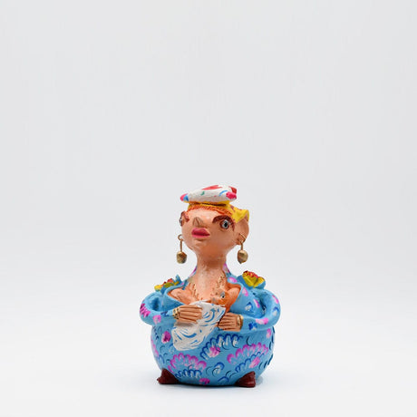 Boneca Barriguda by Júlia Côta - 8"