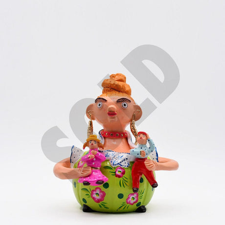 Boneca Barriguda by Prazeres Côta - 10"