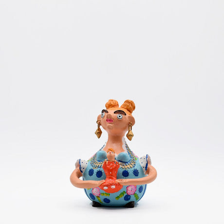 Boneca Barriguda by Prazeres Côta - 8"
