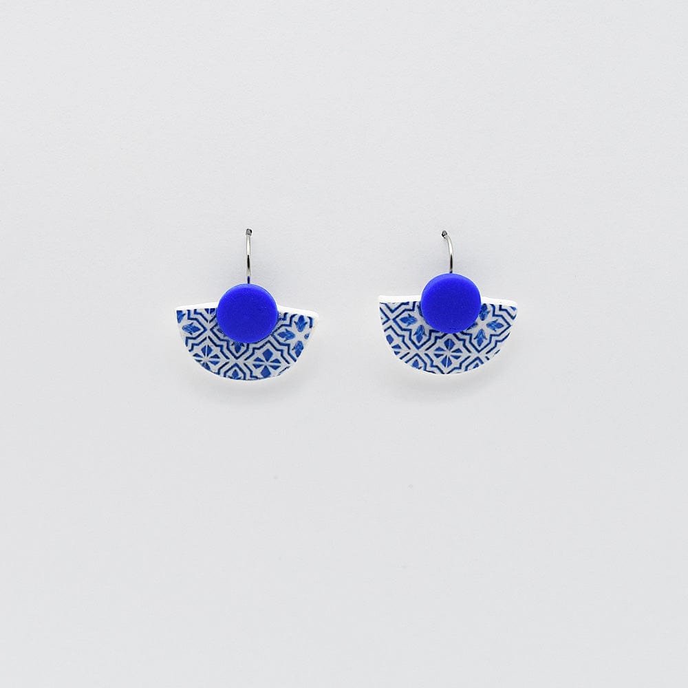 Boucles d'oreilles "Azulejos"