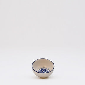 Brasão I Ceramic Bowl 3.1'' - Blue