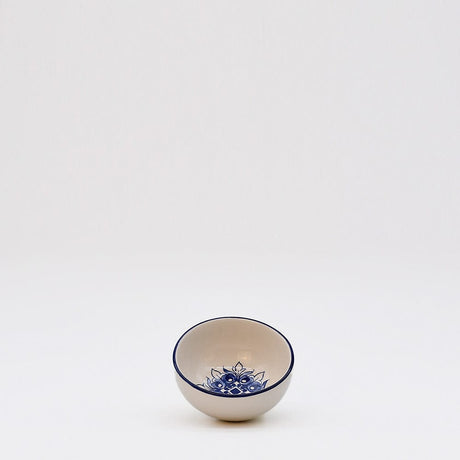 Brasão I Ceramic Bowl 3.1'' - Blue