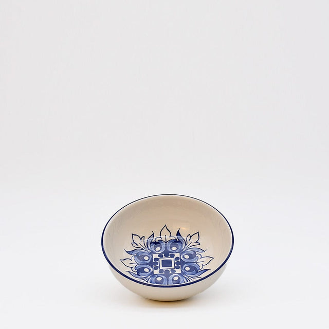 Brasão I Ceramic Bowl 5.1'' - Blue
