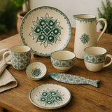 Brasão I Ceramic Bowl 5.1'' - Green