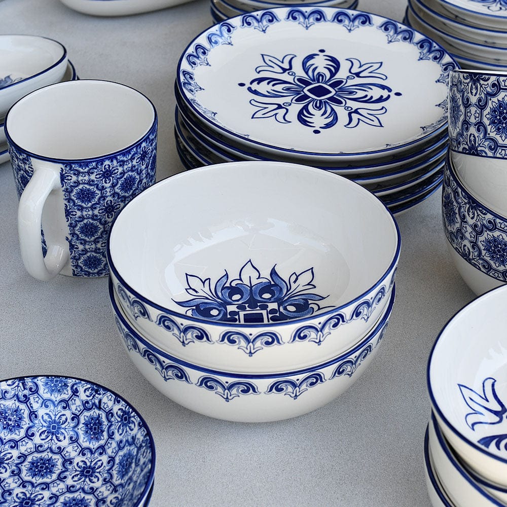 Brasão I Ceramic Bowl 6.3'' - Blue