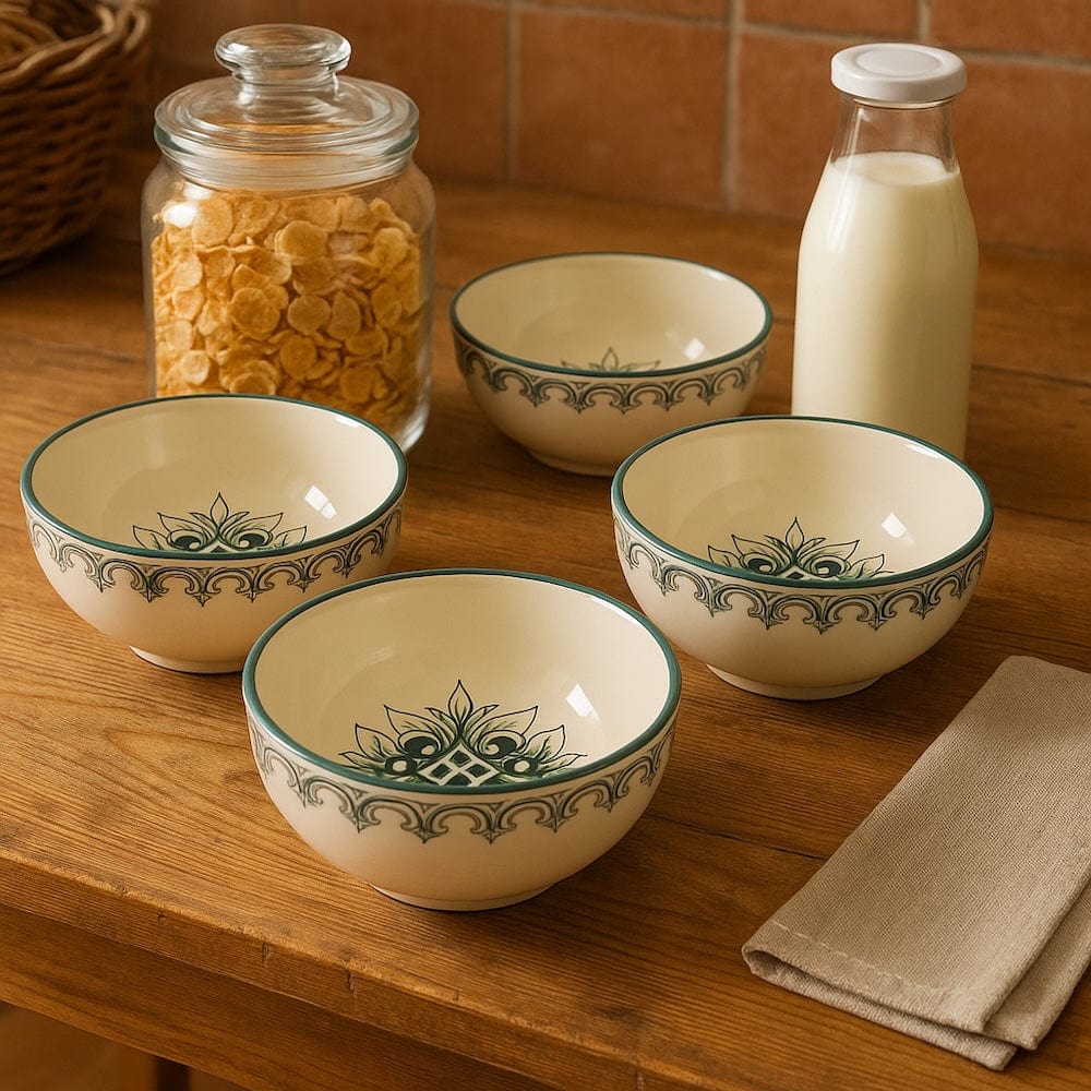 Brasão I Ceramic Bowl 6.3'' - Green