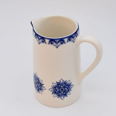 Brasão I Ceramic Pitcher - Blue